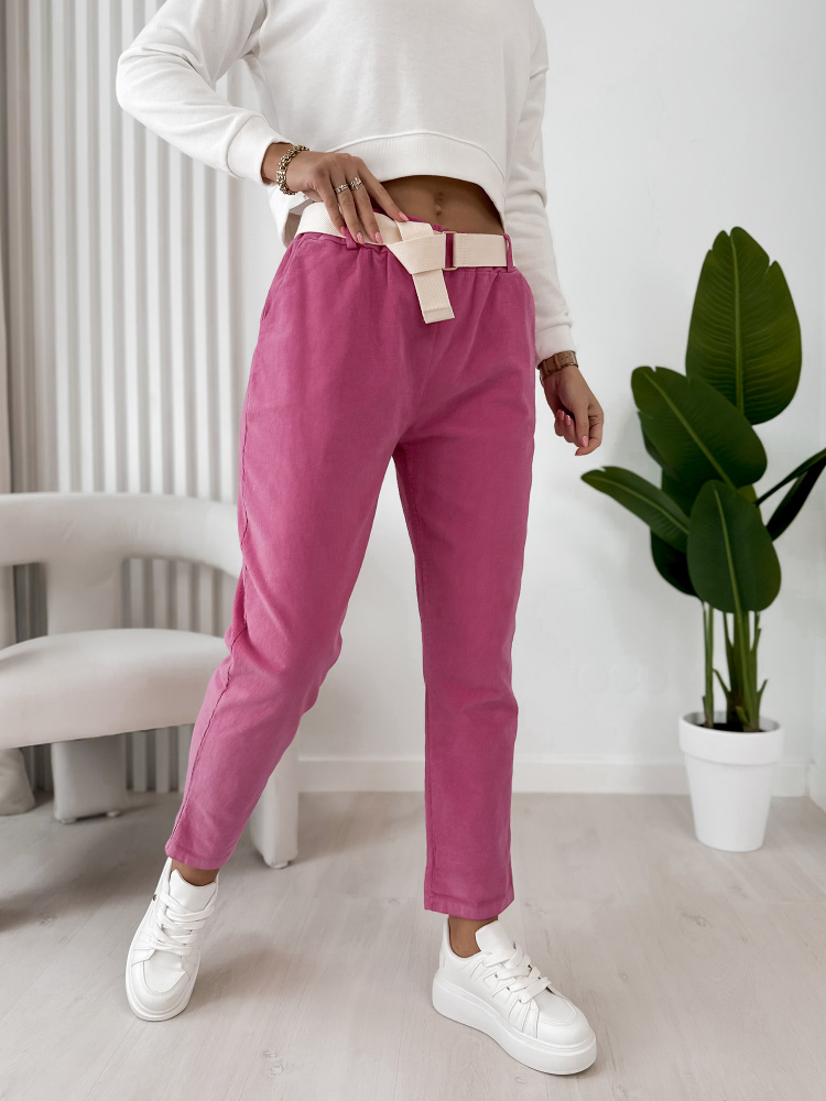 PANTALONI CORDUROY ADDISON ROZ