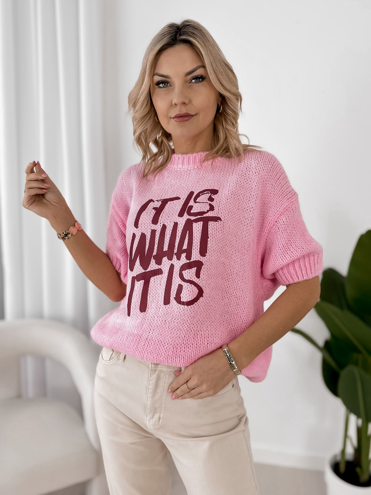 SWEATER FREMONT ROSE POUDRE