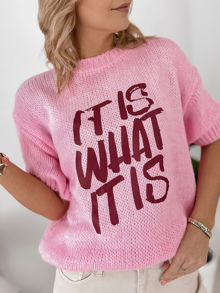 SWEATER FREMONT ROSE POUDRE