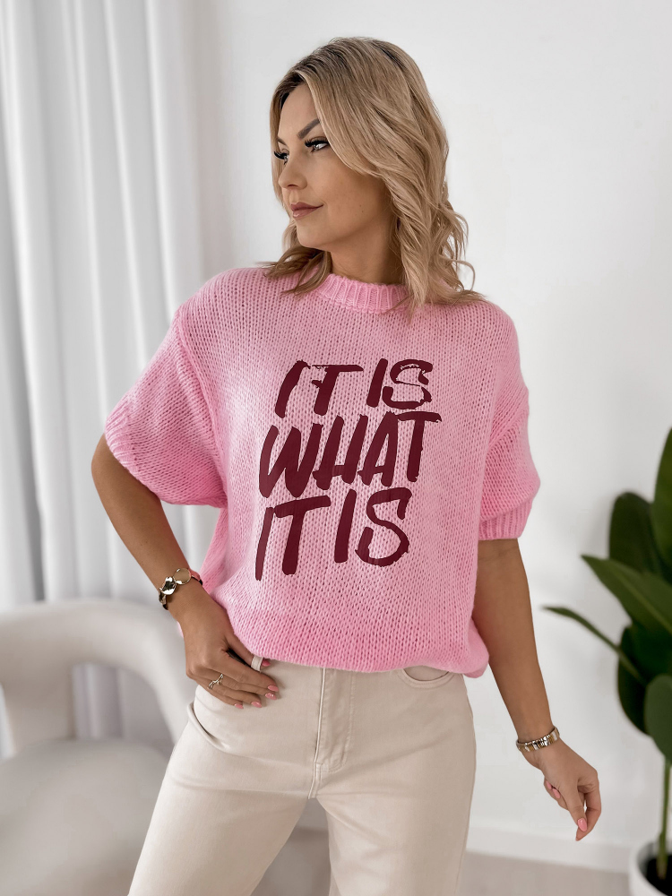 SWEATER FREMONT ROSE POUDRE
