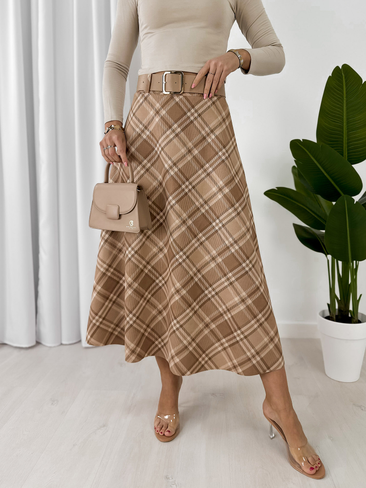 SKIRT ETHNE BEIGE