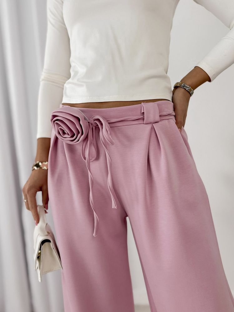 PANTALONI BOYLE ROZ PUDRAT