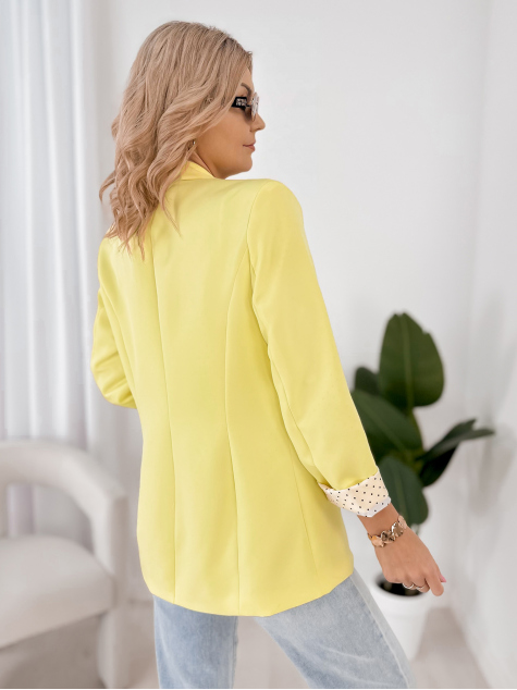 BLAZER JAUNE GRACIEUX