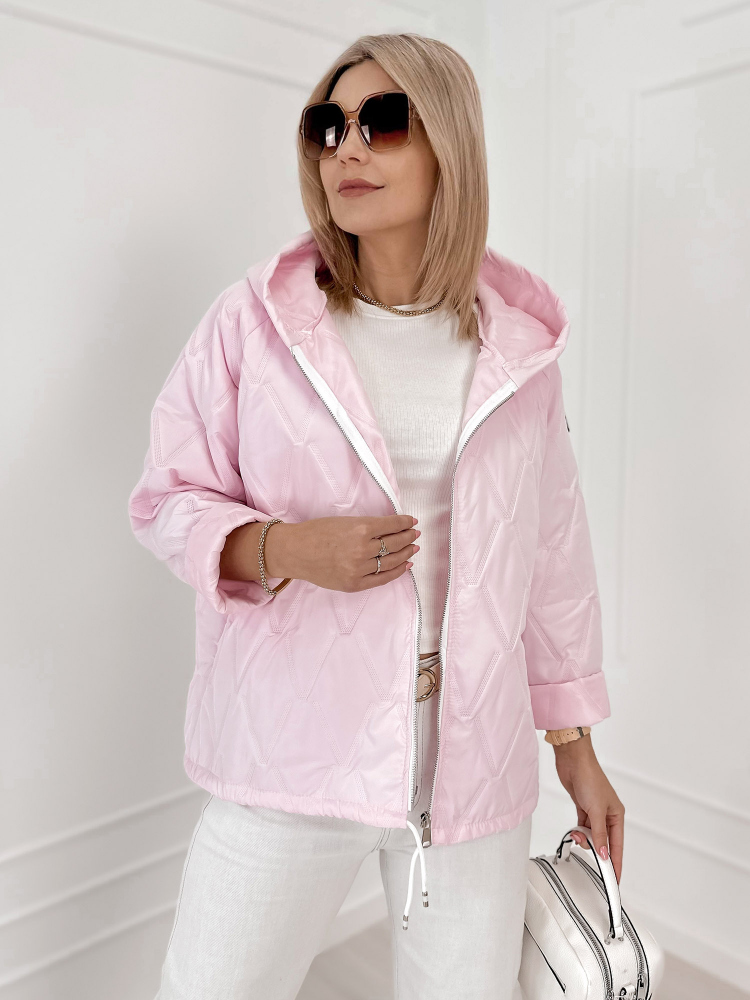 VESTE ELINOR ROSE POUDRE