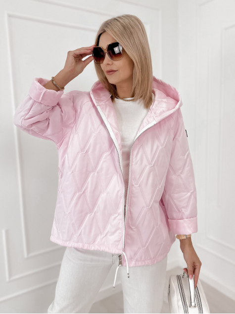 VESTE ELINOR ROSE POUDRE