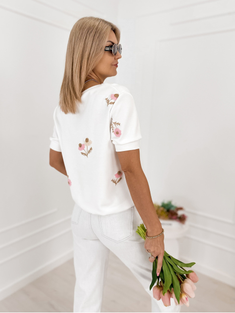 BLOUSE TINSLAY ECRU