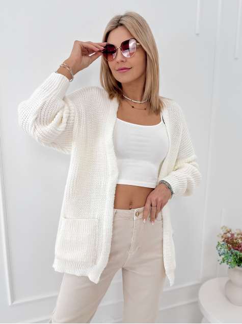 CARDIGAN VILANCE ECRU