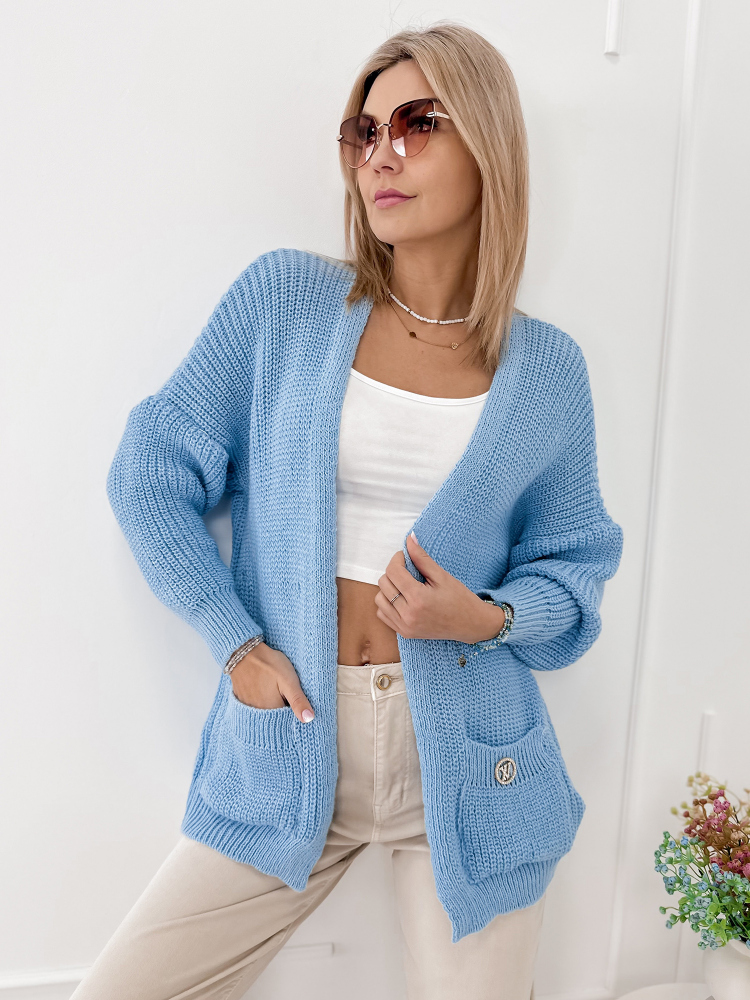 CARDIGAN VILANCE BLEU