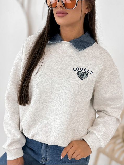 PULL LOVELLY GRIS