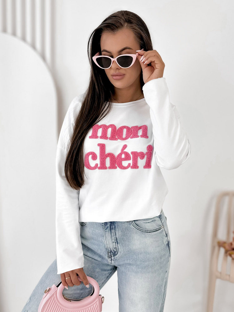 BLOUSE MONCHERI WHITE