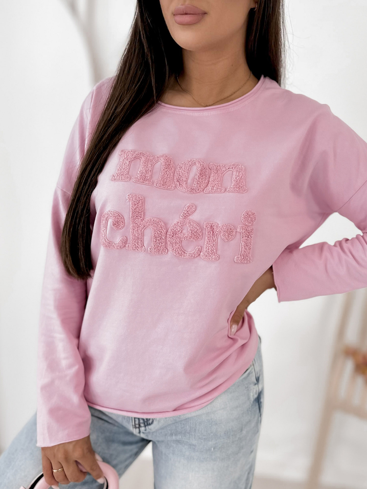 BLOUSE MONCHERI PINK