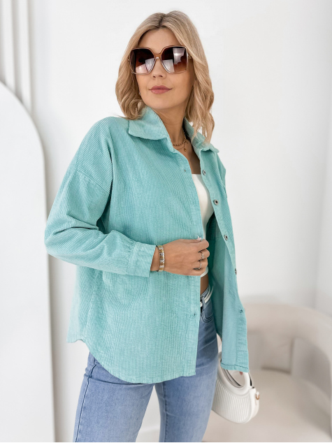 CAMASA CORDUROY BOEMA MENTA