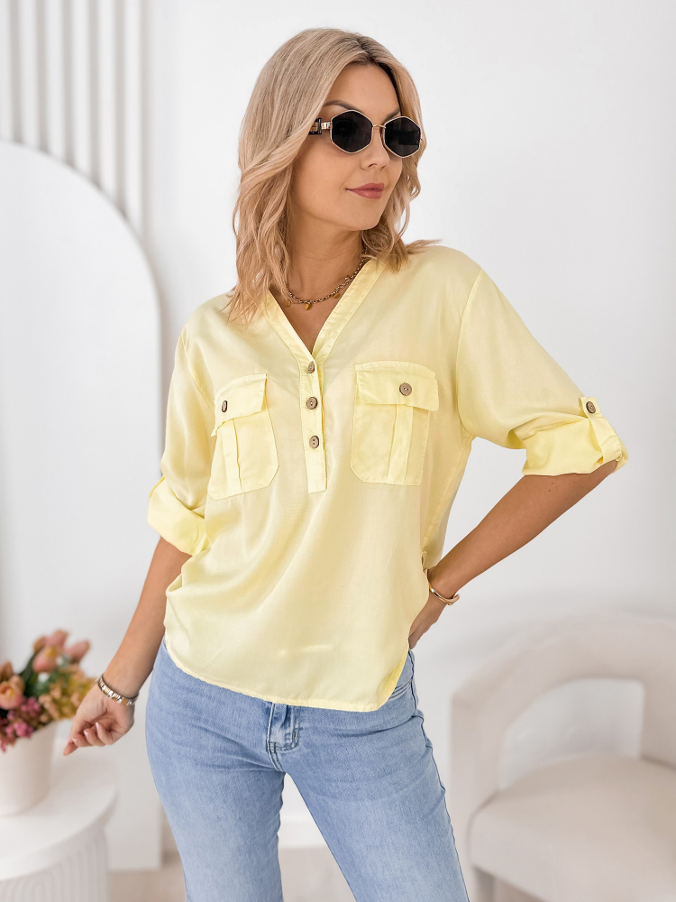 BLUSE ISETTE GELBE