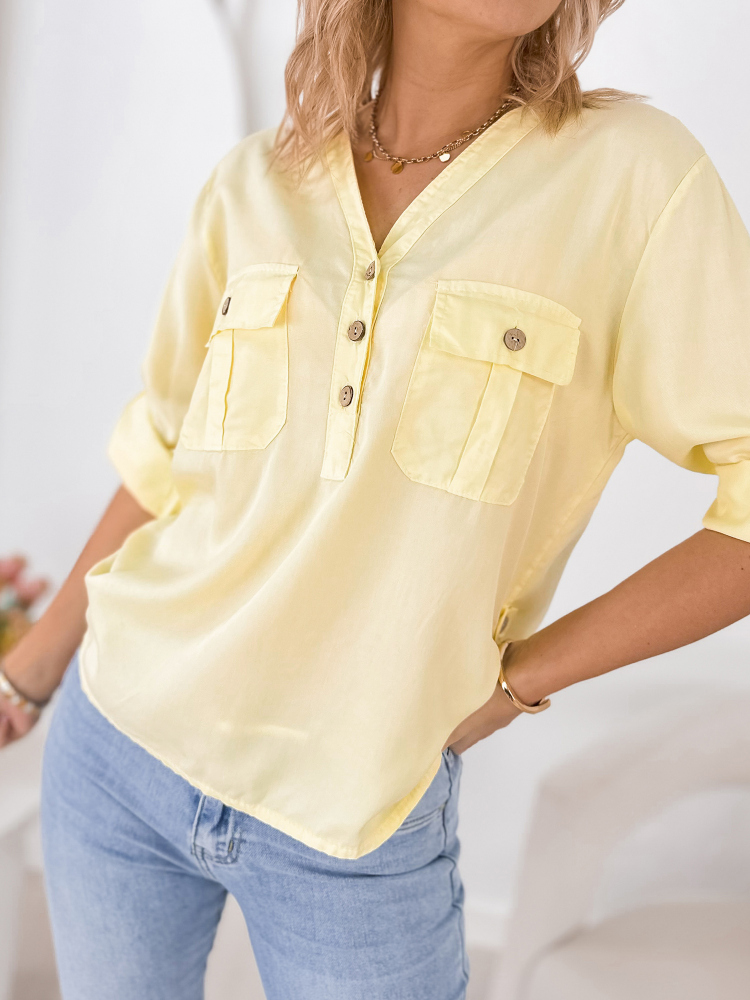 BLOUSE ISETTE JAUNE