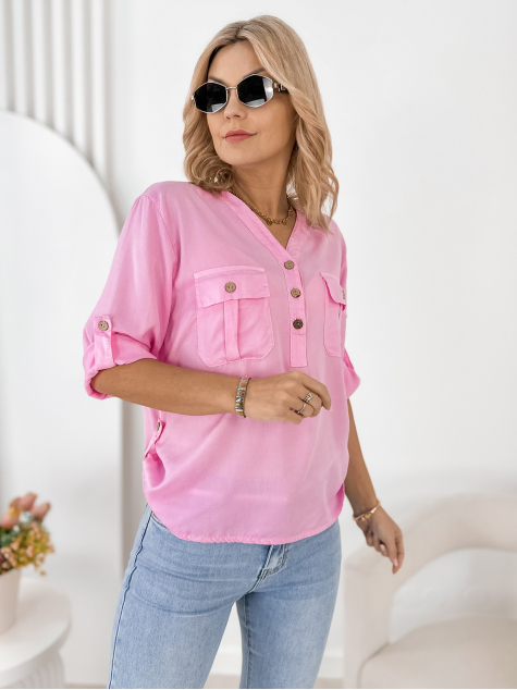 BLOUSE ISETTE POWDER PINK