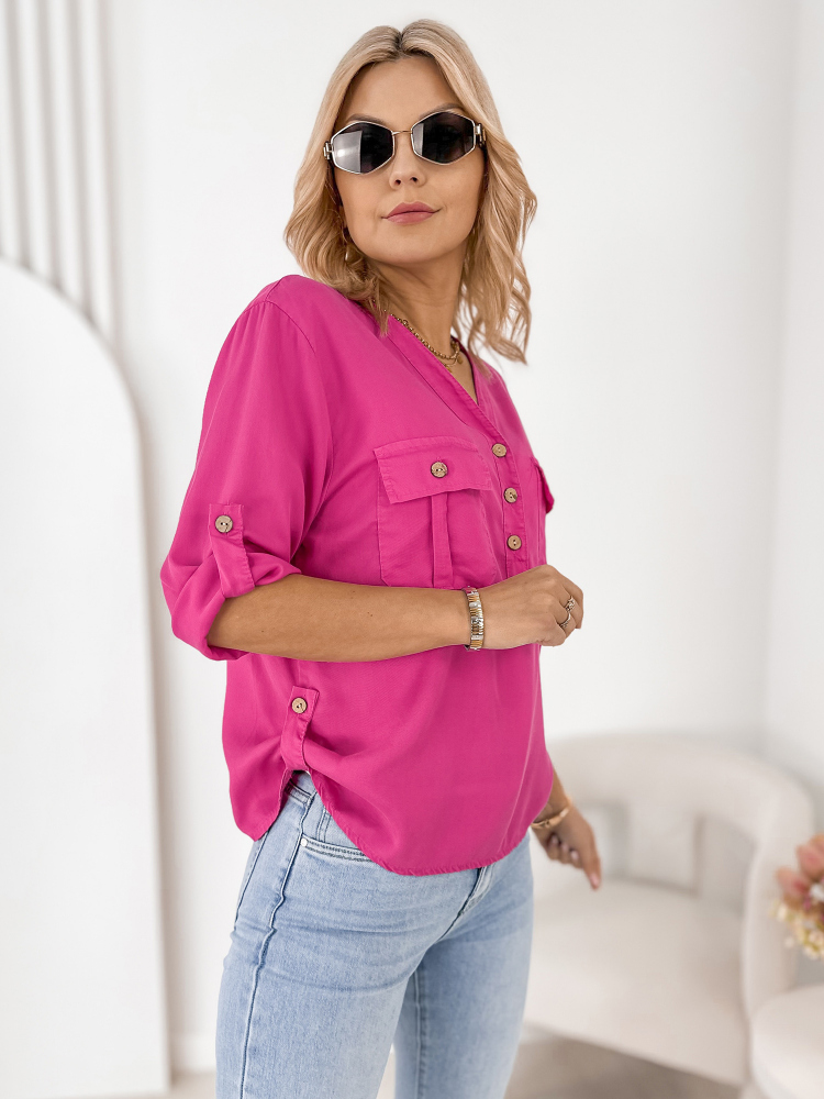 БЛУЗКА ISETTE РОЗОВА