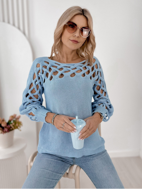 SWEATER MEGEVE BLUE