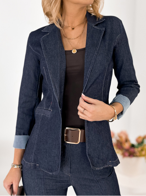BLAZER SANCERE NAVY BLUE