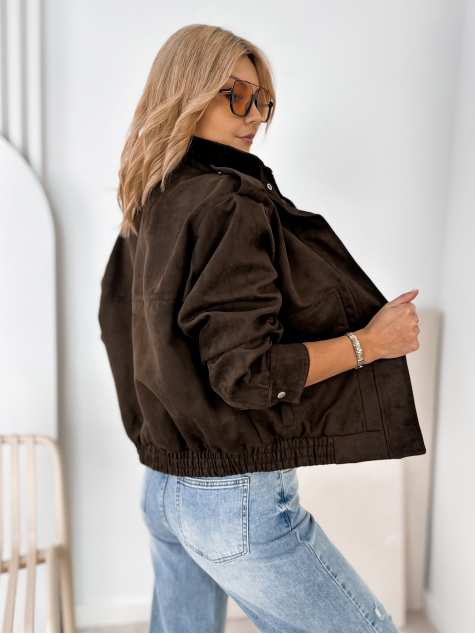 JACKE WILDLEDER CARMEN DUNKELBRAUN