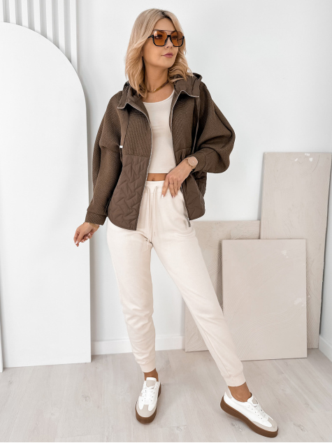 VESTE BERENICE BRUN