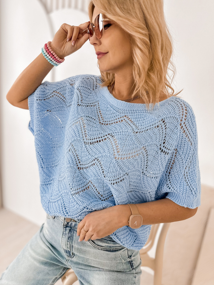 PULLOVER KORSIKA BLAU
