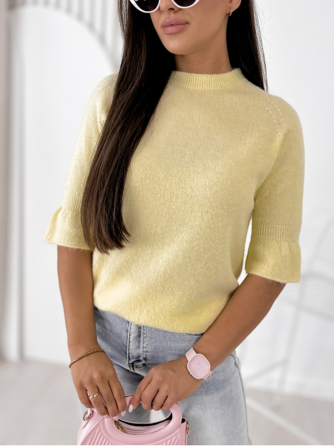 PULLOVER BRETANE GELB