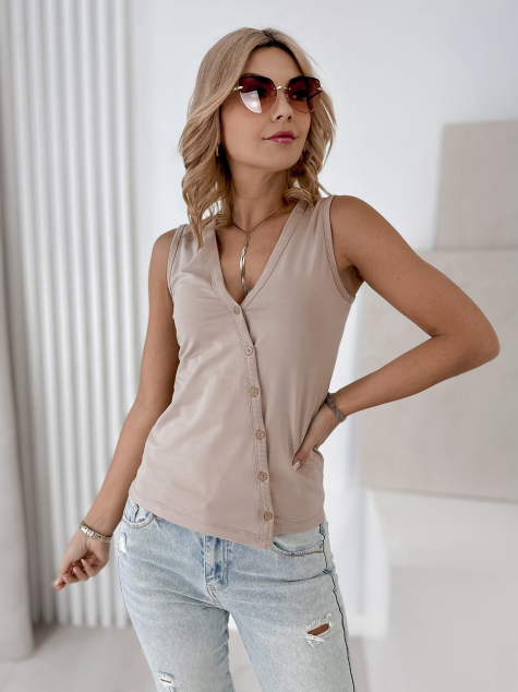 BLOUSE POLINE BEIGE