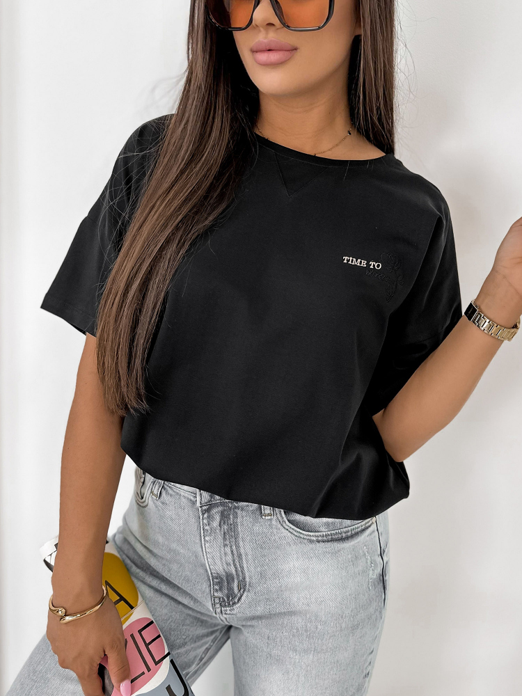 BLOUSE PELLAS BLACK