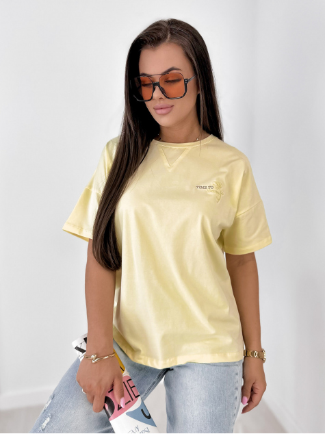 BLOUSE PELLAS JAUNE