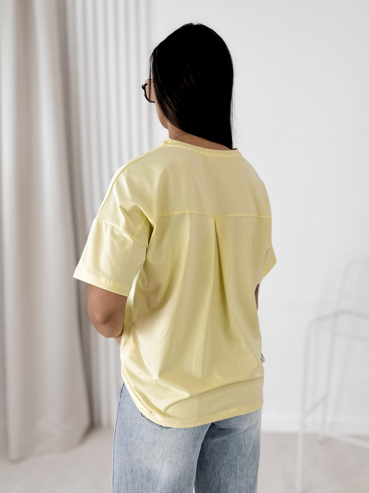 BLUSE PELLAS GELBE