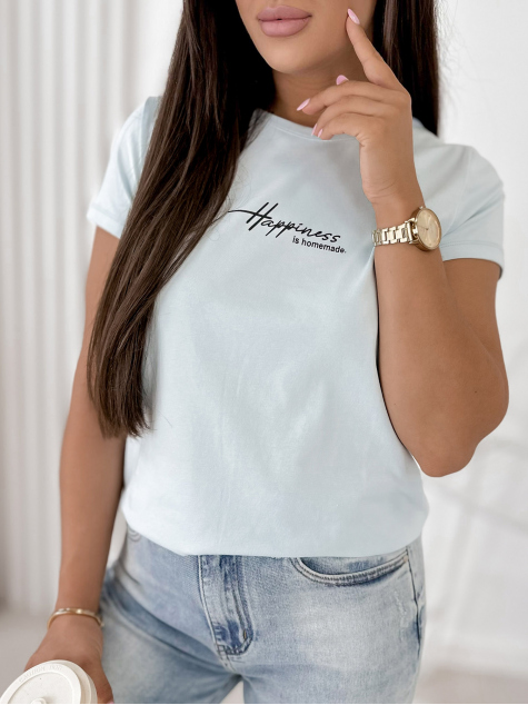 BLUZA HAPINE ALBASTRE