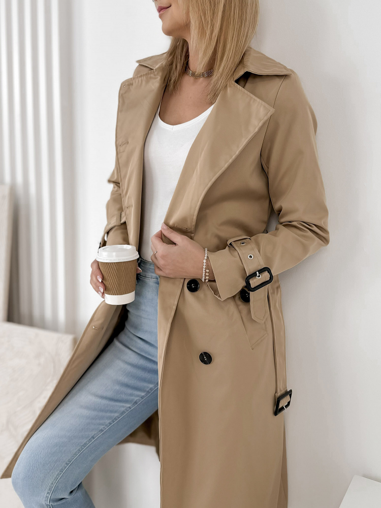 MANTEAU TRANCHÉE LAFAYETTE CARAMEL