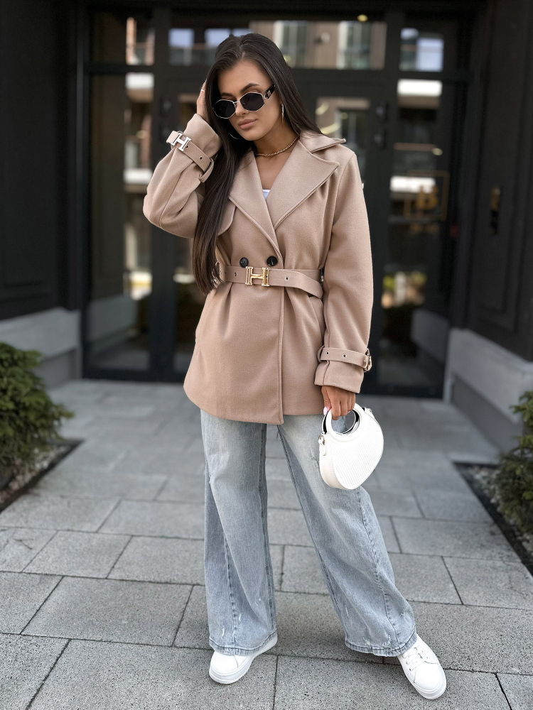 MANTEAU LANCASTER BEIGE