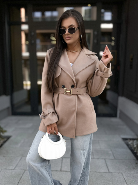 MANTEAU LANCASTER BEIGE