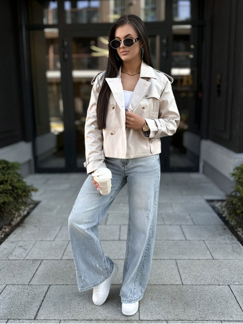 MANTEAU TRANCHÉE DELAWARE BEIGE