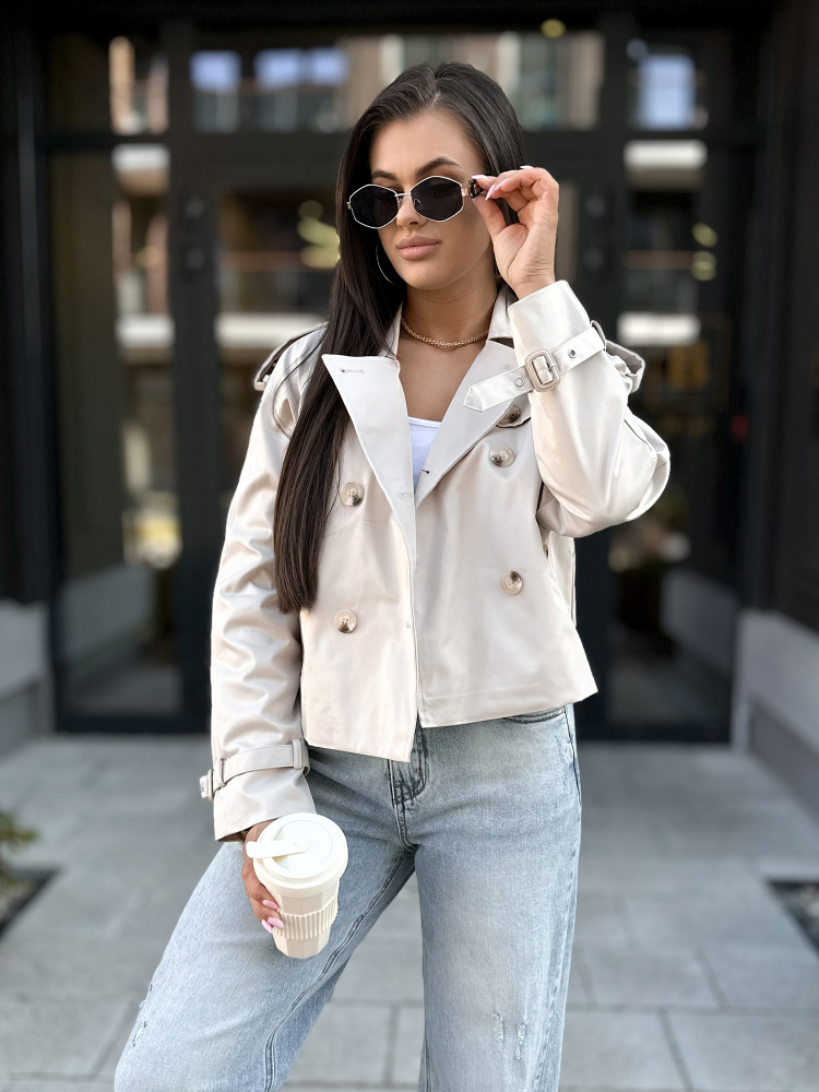 MANTEAU TRANCHÉE DELAWARE BEIGE