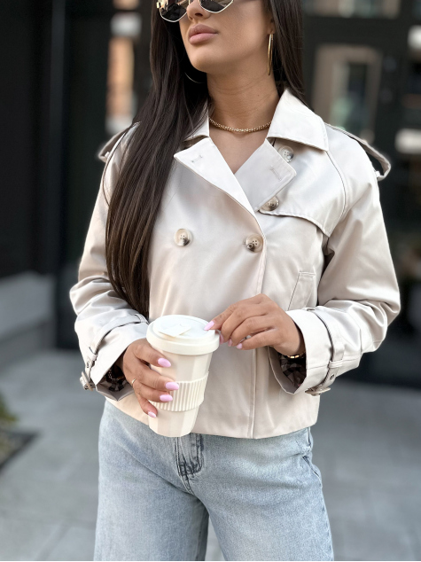 MANTEAU TRANCHÉE DELAWARE BEIGE