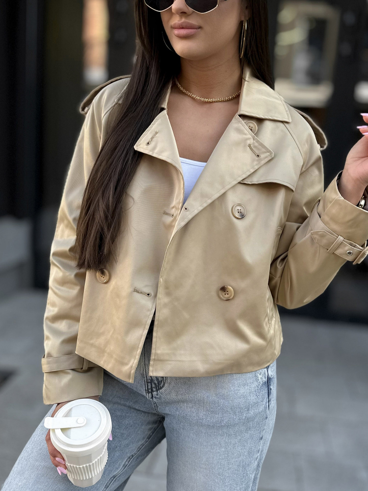 MANTEAU TRANCHÉE DELAWARE CARAMEL