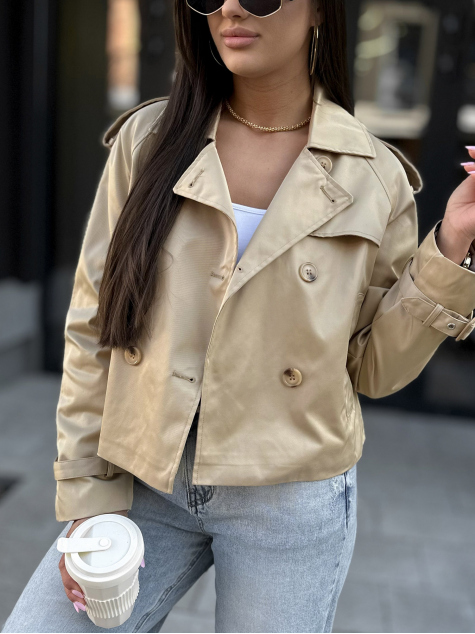 COAT DELAWARE TRENCH CARAMEL