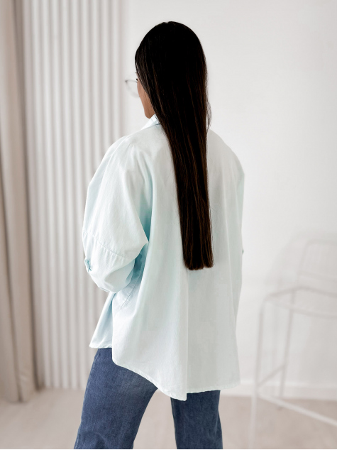 SHIRT CORDUROY APOLINARE MINT