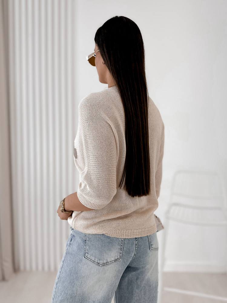 BLOUSE SEVILLA BEIGE