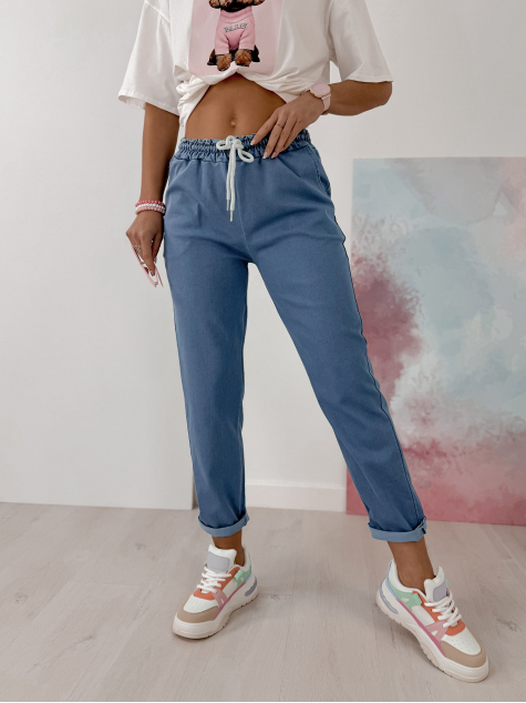 HOSE GRECO BLAU