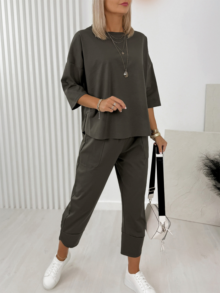 SOUPRAVA GENI DARK OLIVE