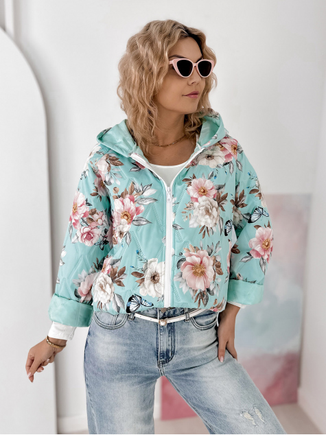 JACKET BOTANICO MINT