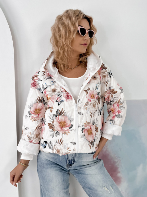 JACKET BOTANICO ECRU