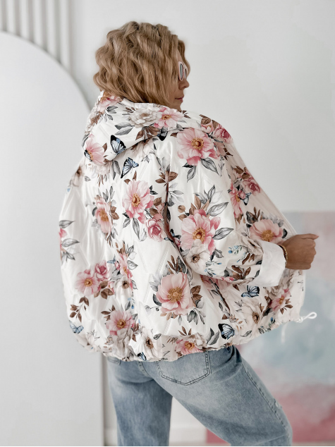 JACKE BOTANICO ECRU