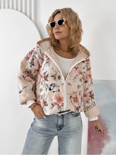 VESTE BOTANICO BEIGE
