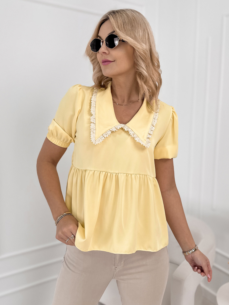 BLOUSE CARDINI YELLOW