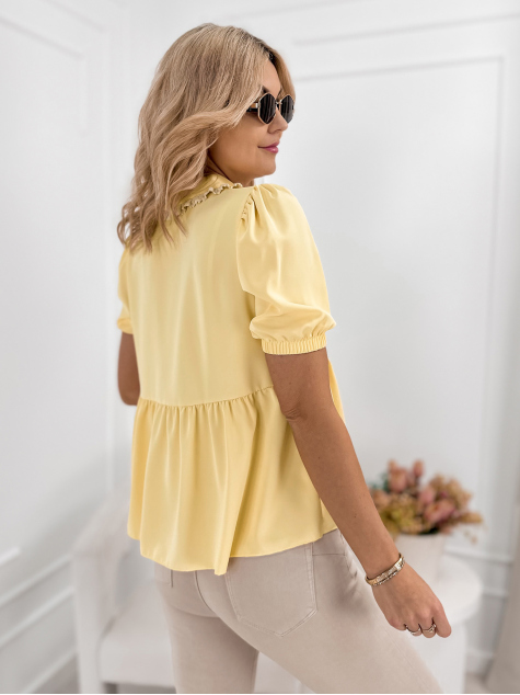 BLOUSE CARDINI JAUNE