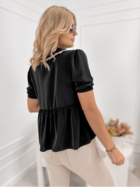 BLUSE CARDINI SCHWARZ